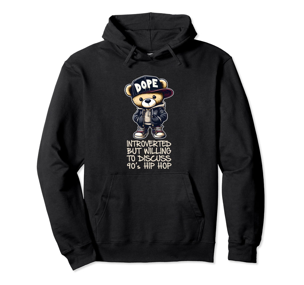 Introverted But Willing To Discuss 90S Hoodie - Custom Art Print Unisex - T-Shirt, Sweatshirt, Hoodie