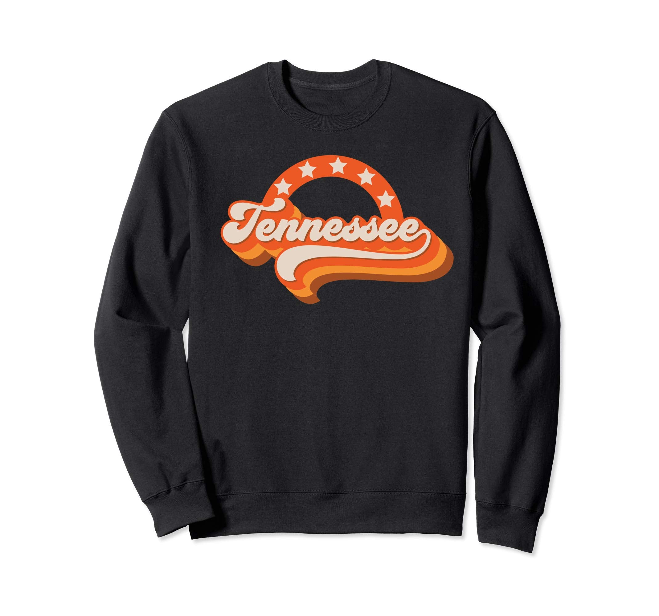 Tennessee Home 70S Stars Sweatshirt - Minimalist Print Unisex - T-Shirt, Sweatshirt, Hoodie