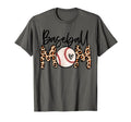 Baseball Mom Leopard Funny Baseball T-Shirt - Minimalist Print for Adults - T-Shirt, Sweatshirt, Hoodie