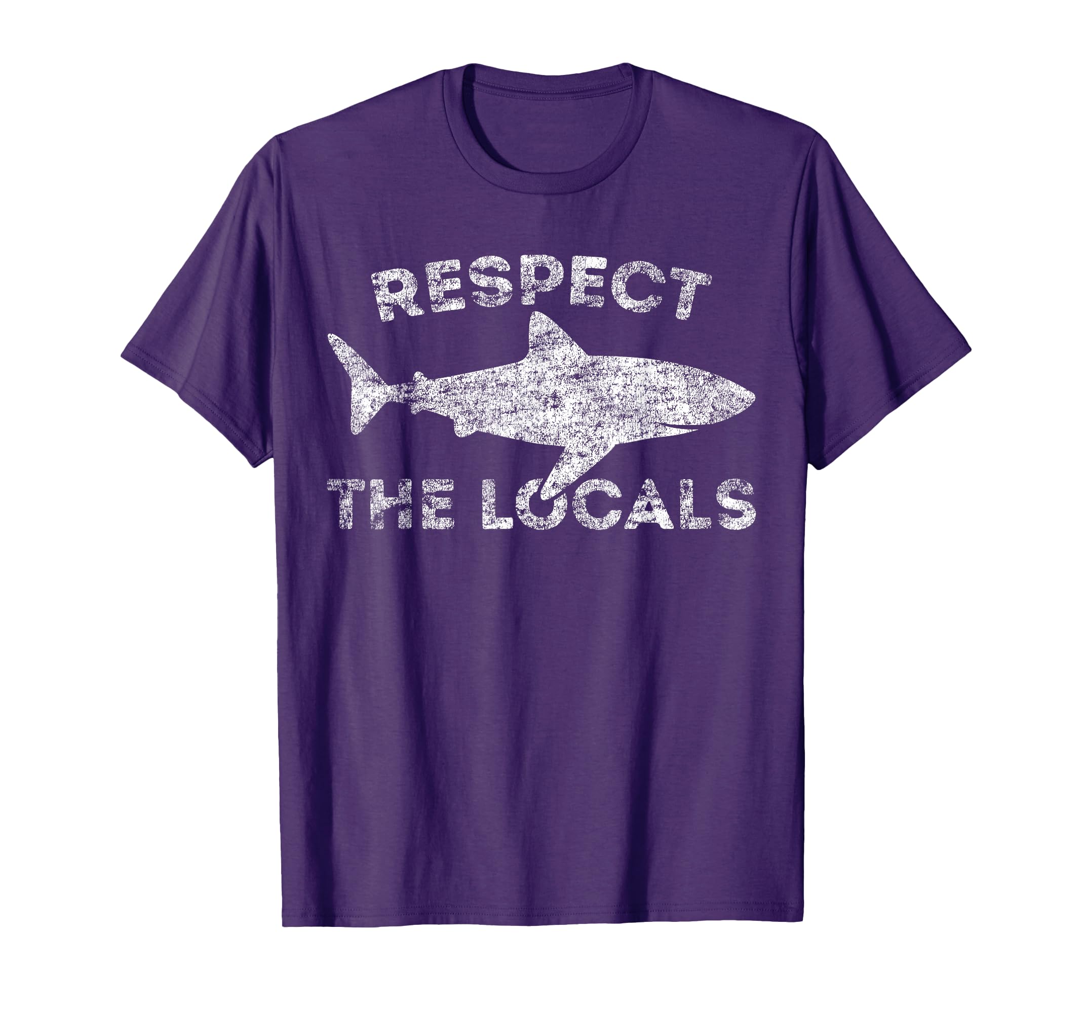 Funny Scuba Diving Respect Locals T-Shirt - Unique Graphic for Adults - T-Shirt, Sweatshirt, Hoodie
