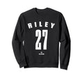 Austin Riley 27 Mlbpa Atlanta Sweatshirt - Custom Art Print for Adults - T-Shirt, Sweatshirt, Hoodie