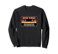 Never Forget Music Songs Cassette Sweatshirt - Fun Novelty Design Unisex - T-Shirt, Sweatshirt, Hoodie