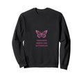 Thoughts Arrive Like Sweatshirt - Fun Novelty Design for Adults - T-Shirt, Sweatshirt, Hoodie