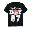 Thats My Baseball 87 Number Mom Dad 87 T-Shirt - Custom Art Print Unisex - T-Shirt, Sweatshirt, Hoodie