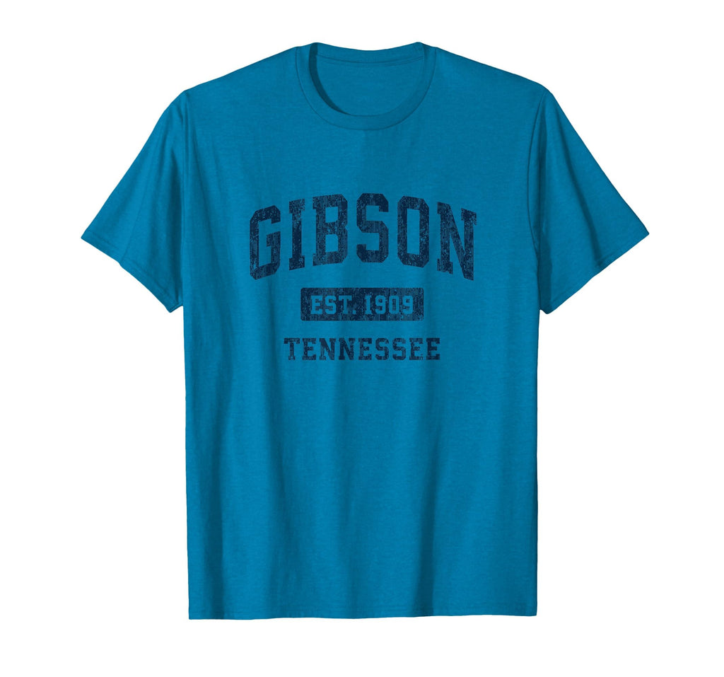 Gibson Tennessee Tn Athletic Sports T-Shirt - Minimalist Print for Adults - T-Shirt, Sweatshirt, Hoodie