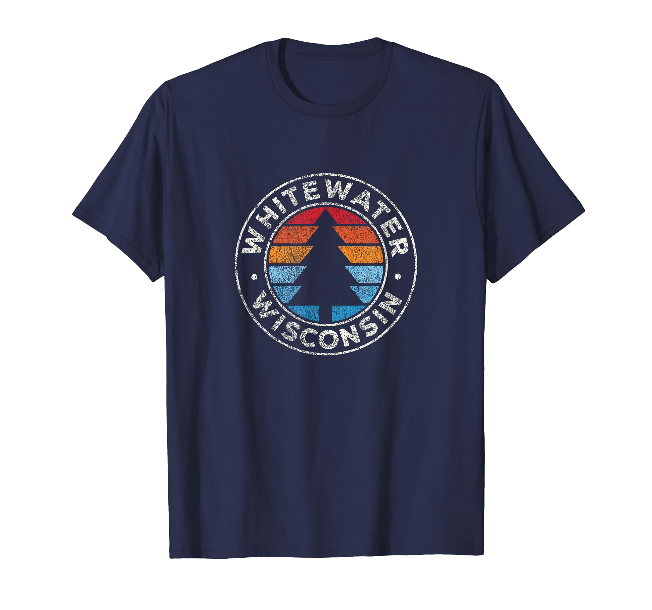 Whitewater Wisconsin Wi 70S T-Shirt - Unique Graphic for Adults - T-Shirt, Sweatshirt, Hoodie
