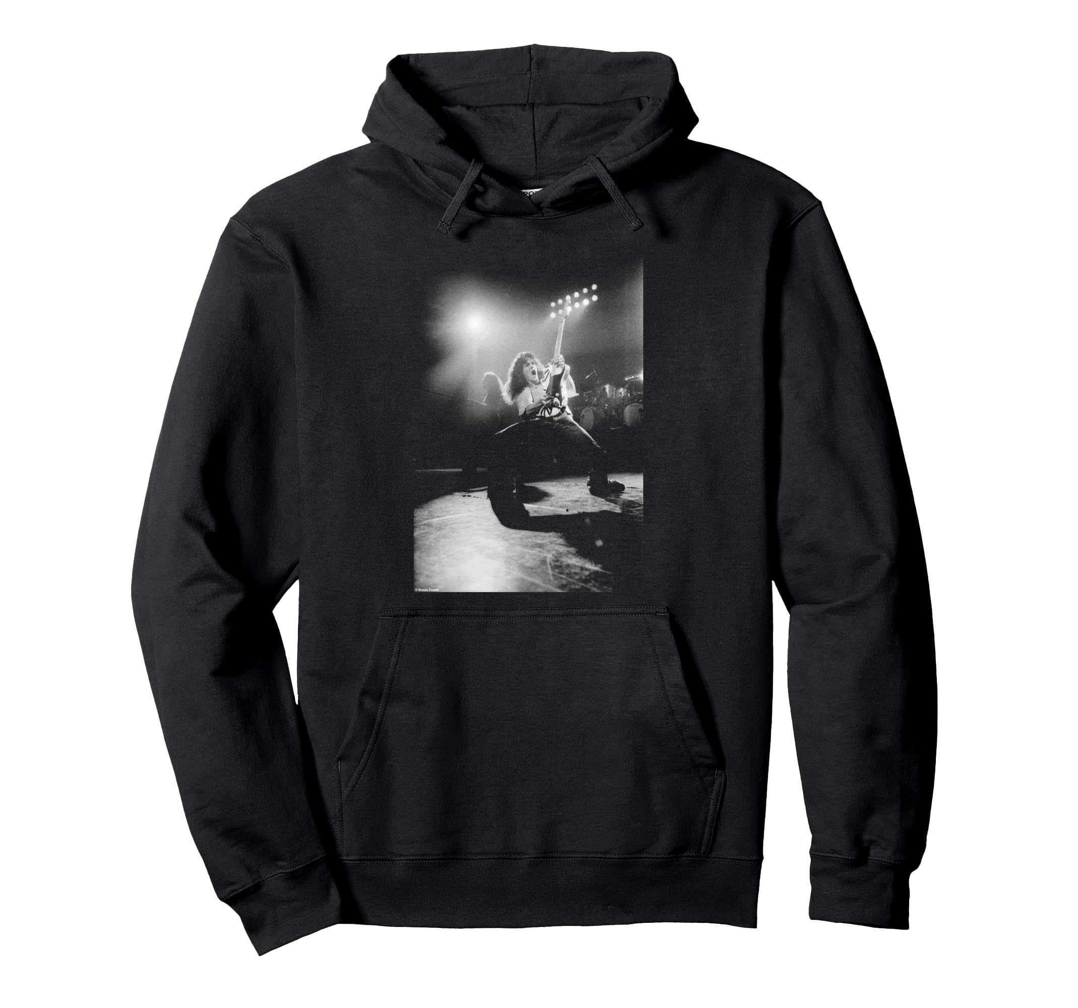 Eddie Van Halen Stage Rainbow Theatre Hoodie - Graphic Print for Adults - T-Shirt, Sweatshirt, Hoodie