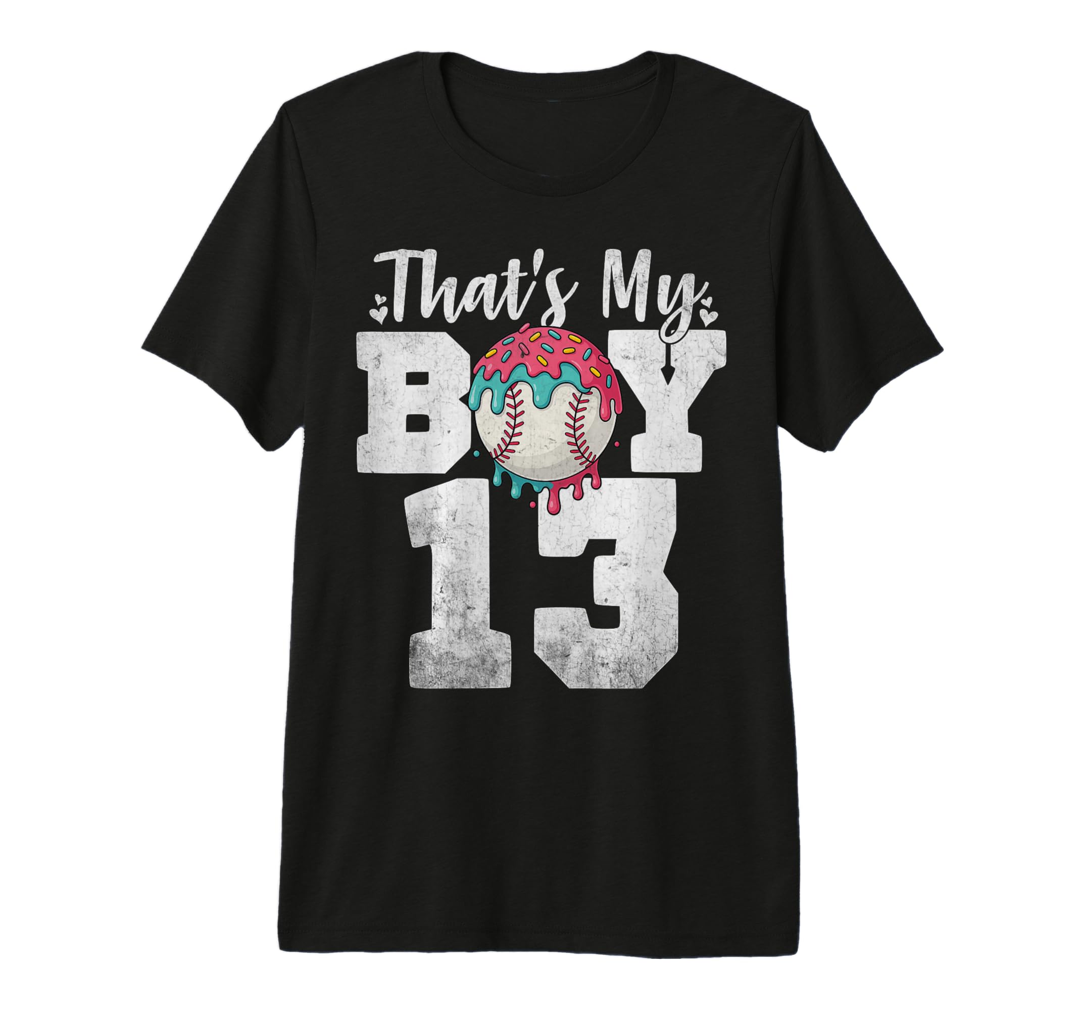 Thats My Baseball 13 Number Mom Dad T-Shirt - Streetwear Style Men Women - T-Shirt, Sweatshirt, Hoodie