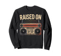 90S Hip Hop Boombox Music Old Sweatshirt - Trendy Graphic for Adults - T-Shirt, Sweatshirt, Hoodie