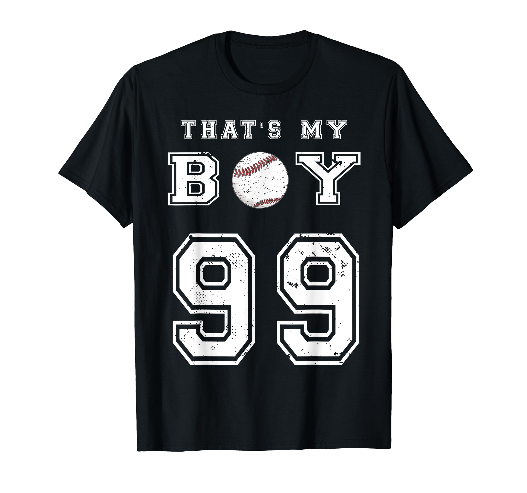 Thats My Baseball 99 Jersey Number Mom T-Shirt - Unique Graphic for Adults - T-Shirt, Sweatshirt, Hoodie