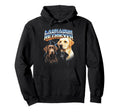 Labrador Retriever 80S Dog Lover Funny 90S Hoodie - Minimalist Print Unisex - T-Shirt, Sweatshirt, Hoodie