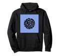 Funky Boho Phrase Moon Blue Hoodie - Streetwear Style for Adults - T-Shirt, Sweatshirt, Hoodie