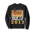 Best 2013 Cassette Tape 10 Years Sweatshirt - Custom Art Print Men Women - T-Shirt, Sweatshirt, Hoodie