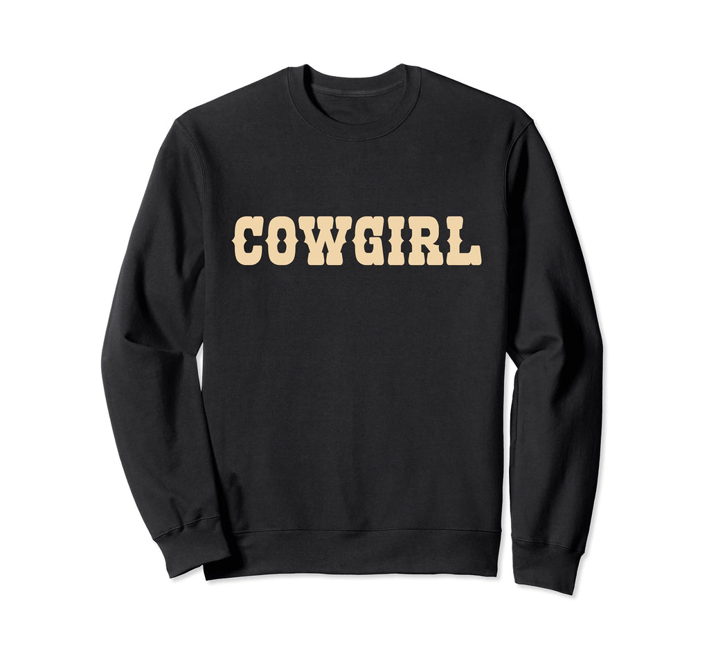 Cowgirl Aesthetic Y2K 90S Beige Brown Sweatshirt - Graphic Print Unisex - T-Shirt, Sweatshirt, Hoodie