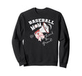 Baseball Funny Sports Cheering Sweatshirt - Minimalist Print Unisex - T-Shirt, Sweatshirt, Hoodie
