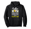 Baller Mom My Heart Is Full Baseball Hoodie - Trendy Graphic Men Women - T-Shirt, Sweatshirt, Hoodie