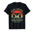Dad Level Unlocked Est 2025 Video T-Shirt - Unique Graphic for Adults - T-Shirt, Sweatshirt, Hoodie