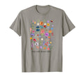 Wildflower Botanical Plant Lover Free T-Shirt - Minimalist Print Men Women - T-Shirt, Sweatshirt, Hoodie