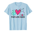 Easter Family Outfits Pastel Bunny Peace T-Shirt - Novelty Apparel Unisex - T-Shirt, Sweatshirt, Hoodie