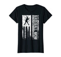 Womens Baseball Mom Distressed American T-Shirt - Graphic Print Men Women - T-Shirt, Sweatshirt, Hoodie