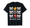 Baseball Sister Coquette Bow Biggest T-Shirt - Novelty Apparel Men Women - T-Shirt, Sweatshirt, Hoodie