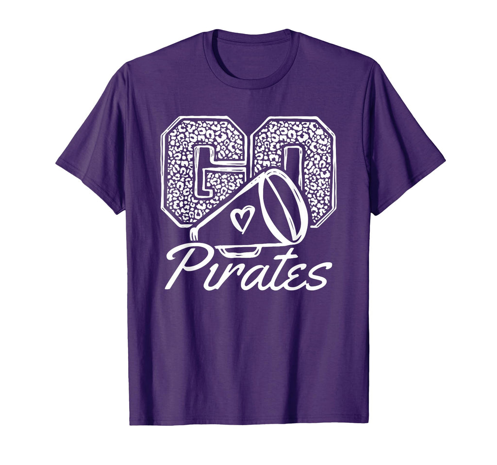 Go Cheer Pirates Sports Name Gifts T-Shirt - Streetwear Style for Adults - T-Shirt, Sweatshirt, Hoodie