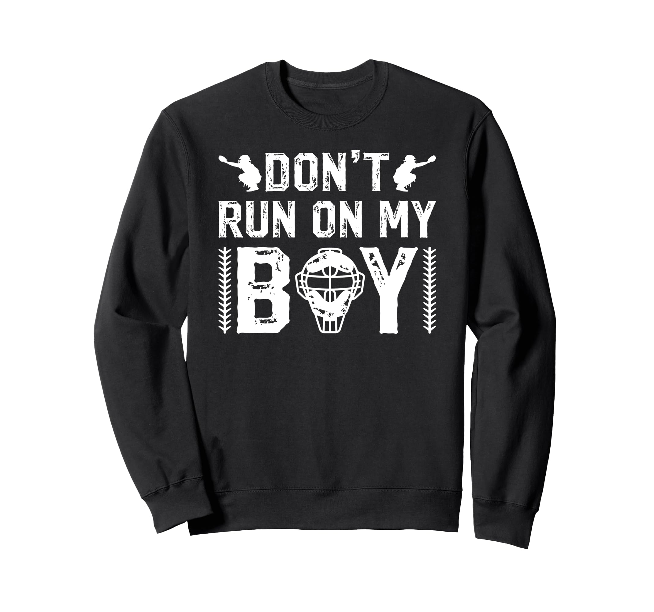 Baseball Catcher Dad Funny Dad Sweatshirt - Aesthetic Graphic for Adults - T-Shirt, Sweatshirt, Hoodie