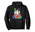 Tie Dye Baseball Stepmom Mom Mama Hoodie - Streetwear Style for Adults - T-Shirt, Sweatshirt, Hoodie