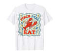Coquette Stripes Crawfish Boil Southern T-Shirt - Novelty Apparel Unisex - T-Shirt, Sweatshirt, Hoodie