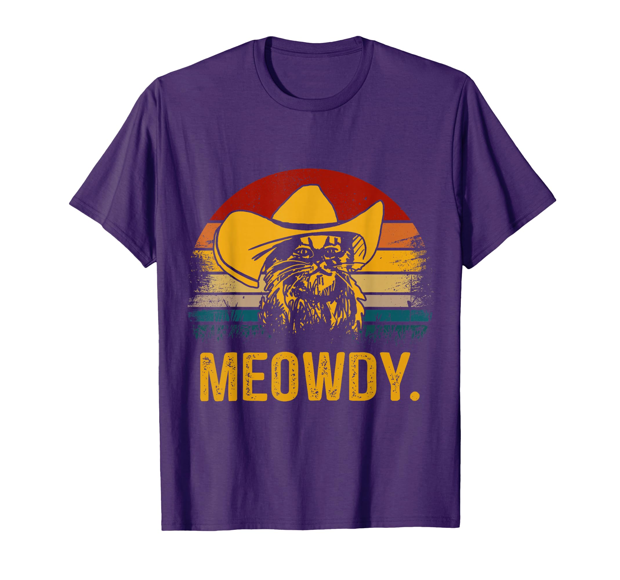 Meowdy Cowboy Cat Gift T-Shirt - Streetwear Style Unisex - T-Shirt, Sweatshirt, Hoodie