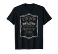 60Th Birthday Gift 1958 Distressed T-Shirt - Fun Novelty Design Unisex - T-Shirt, Sweatshirt, Hoodie
