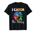 Softball Catchers Players I Catch She T-Shirt - Unique Graphic for Adults - T-Shirt, Sweatshirt, Hoodie