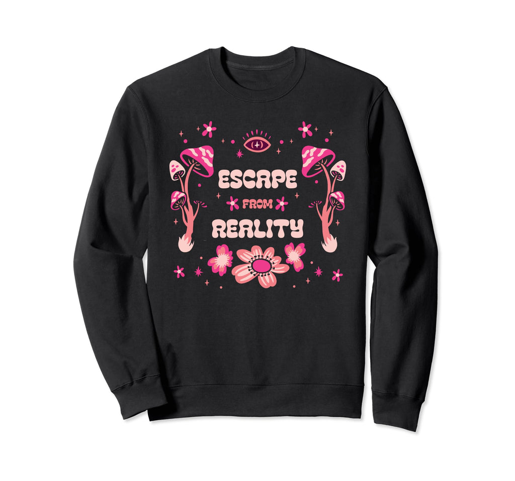 Magic Mushrooms Psychedelic Trip Sweatshirt - Streetwear Style for Adults - T-Shirt, Sweatshirt, Hoodie