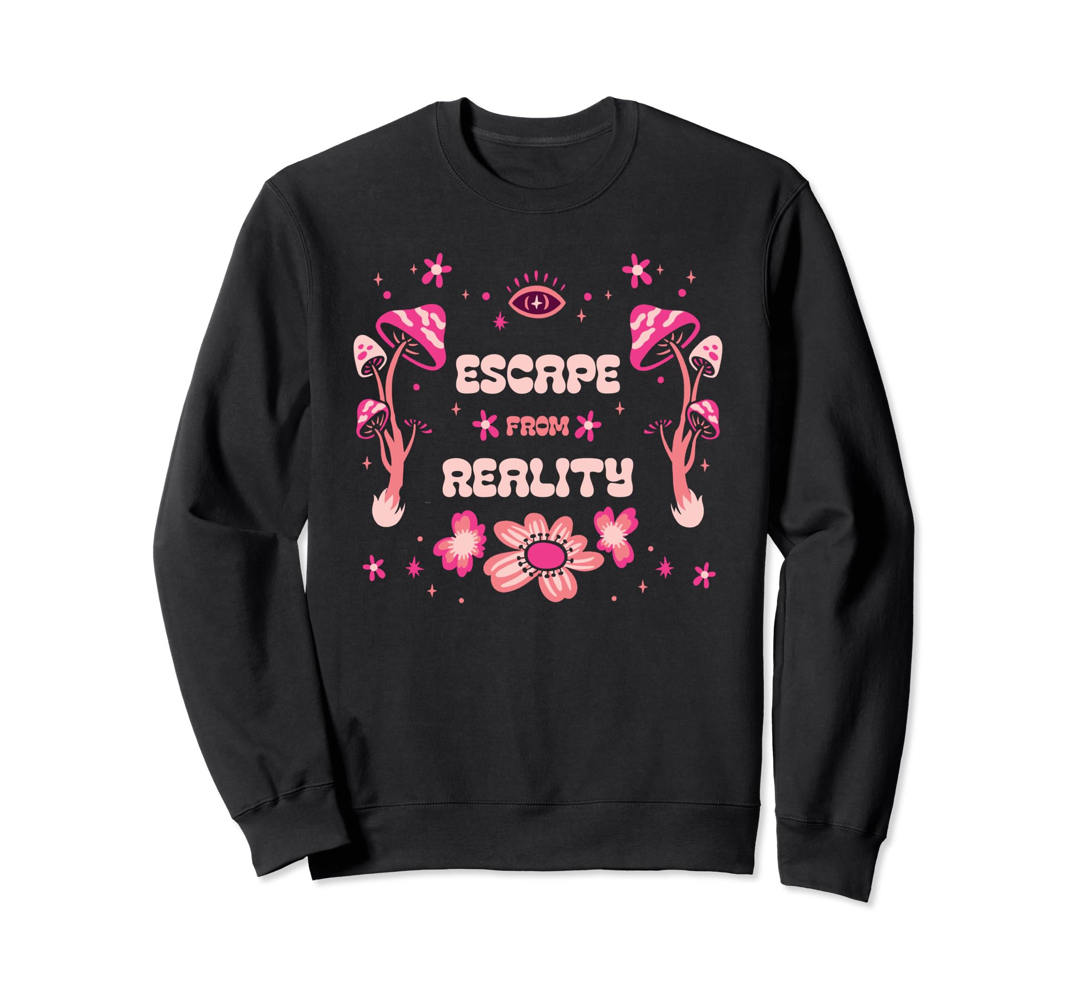 Magic Mushrooms Psychedelic Trip Sweatshirt - Streetwear Style for Adults - T-Shirt, Sweatshirt, Hoodie