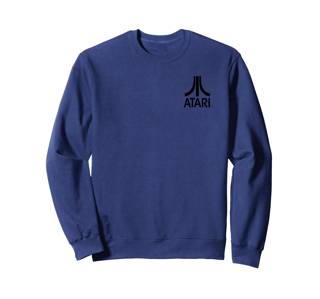 Atari Gaming Logo Black Arcade Fun Sweatshirt - Unique Graphic Men Women - T-Shirt, Sweatshirt, Hoodie