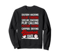 Baseball Dad Definition Dad Sweatshirt - Trendy Graphic for Adults - T-Shirt, Sweatshirt, Hoodie