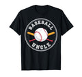 Baseball Uncle Niece Nephew T-Shirt - Minimalist Print Unisex - T-Shirt, Sweatshirt, Hoodie