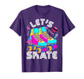Lets Skate Roller Skate Roller Derby T-Shirt - Custom Art Print for Adults - T-Shirt, Sweatshirt, Hoodie