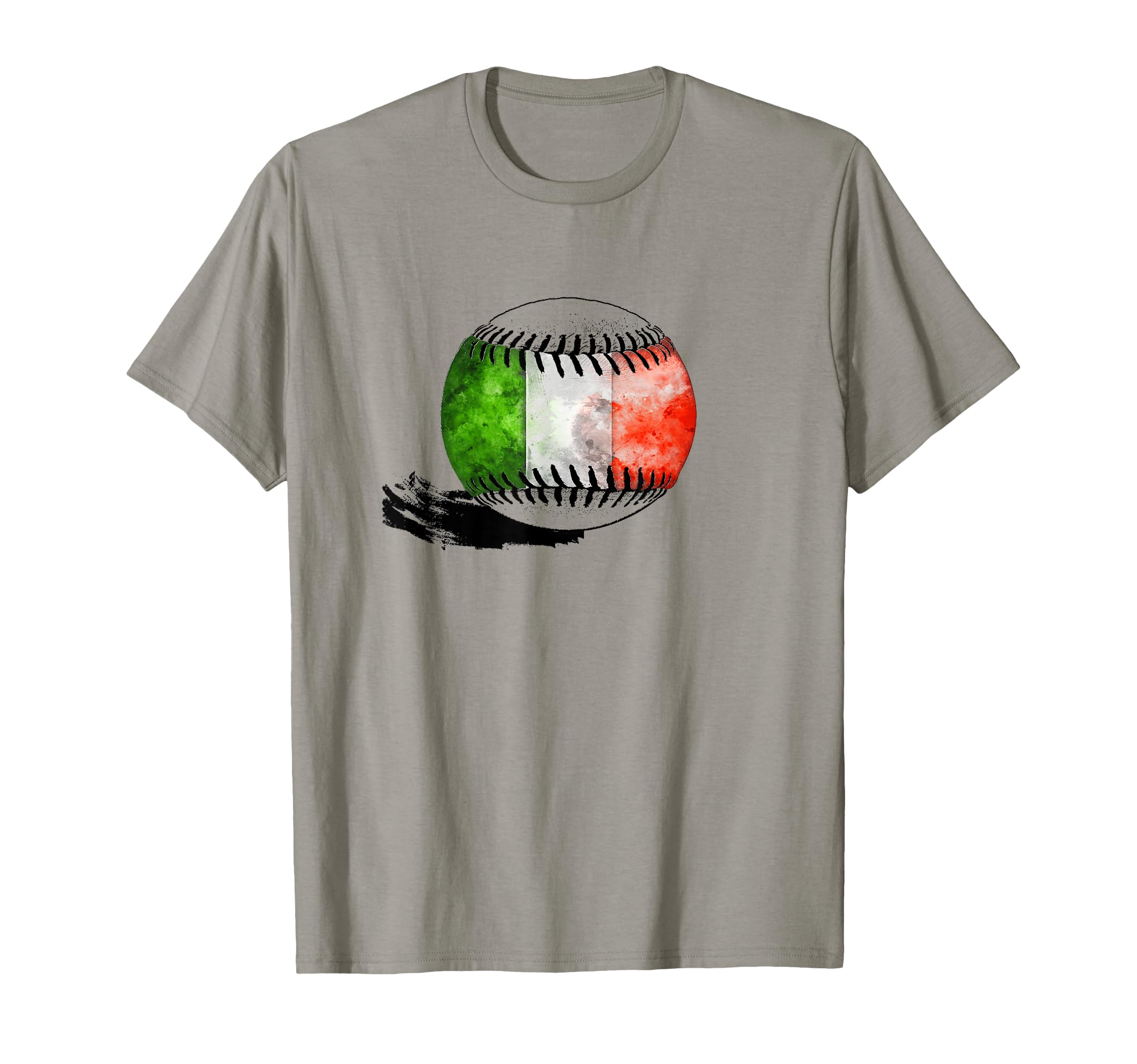 Baseball Italy Flag Italian Pride T-Shirt - Custom Art Print Men Women - T-Shirt, Sweatshirt, Hoodie