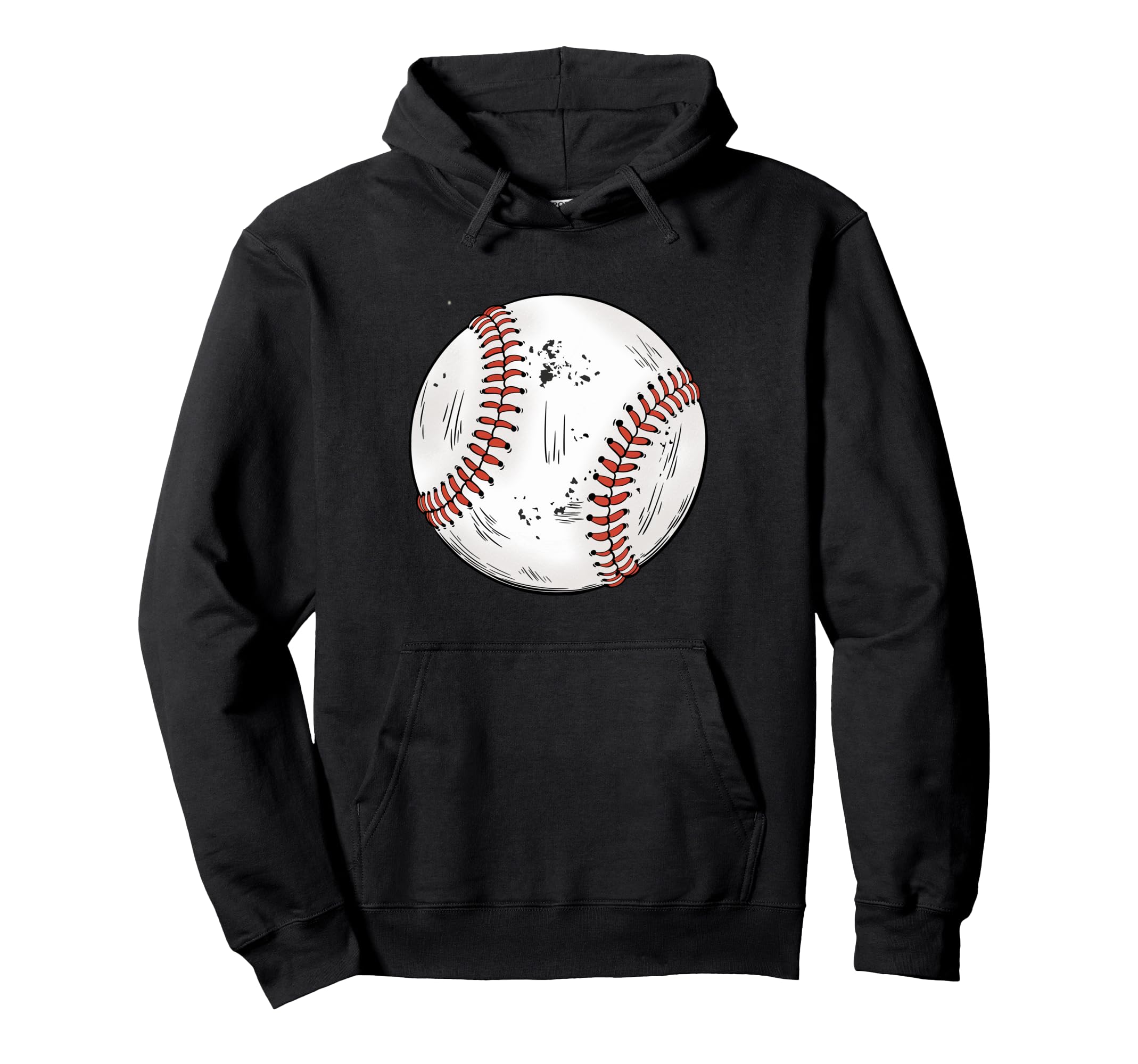 Baseball Ball Game Day Baseball Mom Hoodie - Graphic Print for Adults - T-Shirt, Sweatshirt, Hoodie
