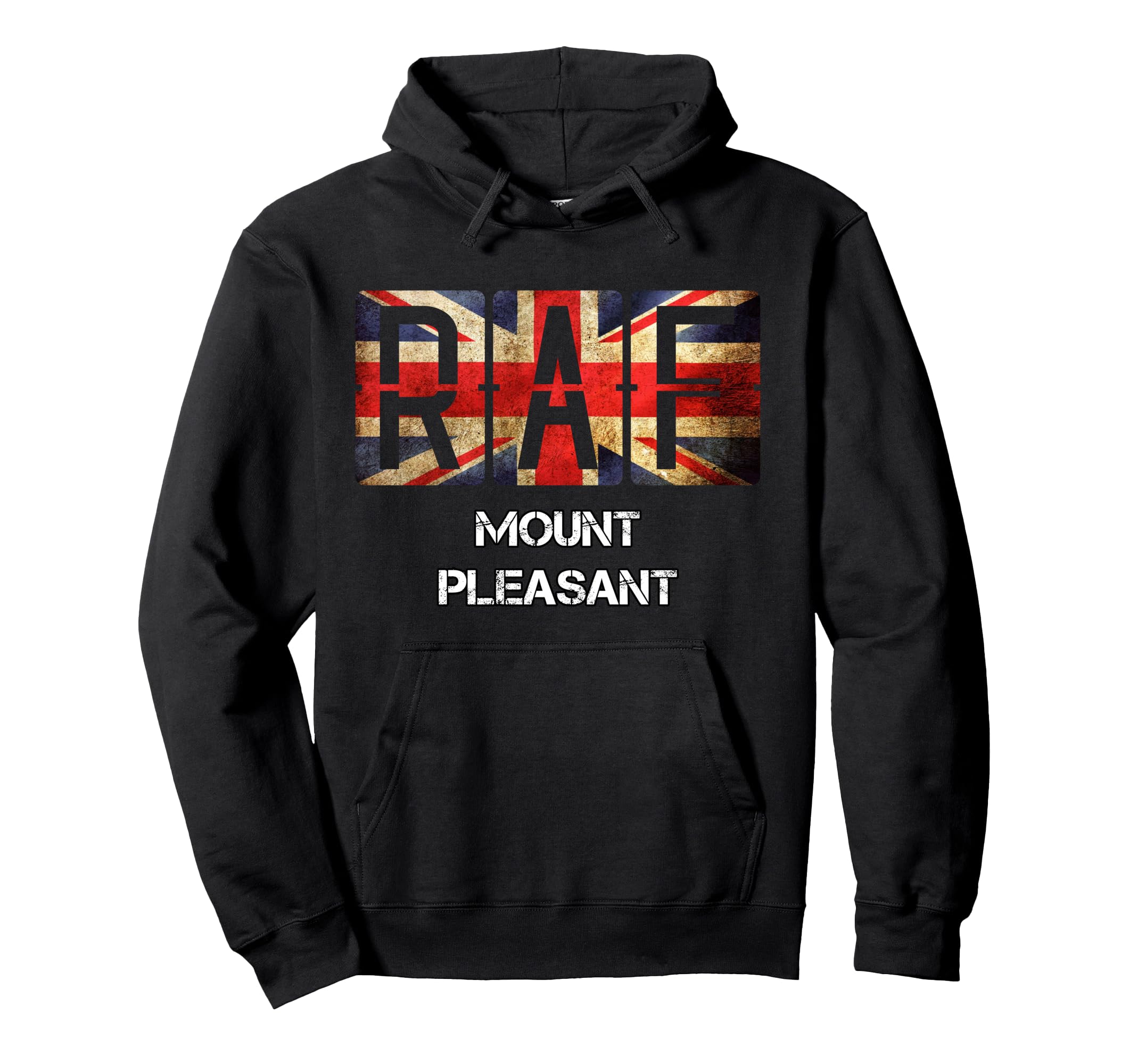 Raf Mount Pleasant Distressed Hoodie - Streetwear Style for Adults - T-Shirt, Sweatshirt, Hoodie