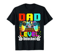 Dad Level Unlocked Leveled Up To Daddy T-Shirt - Graphic Print Men Women - T-Shirt, Sweatshirt, Hoodie