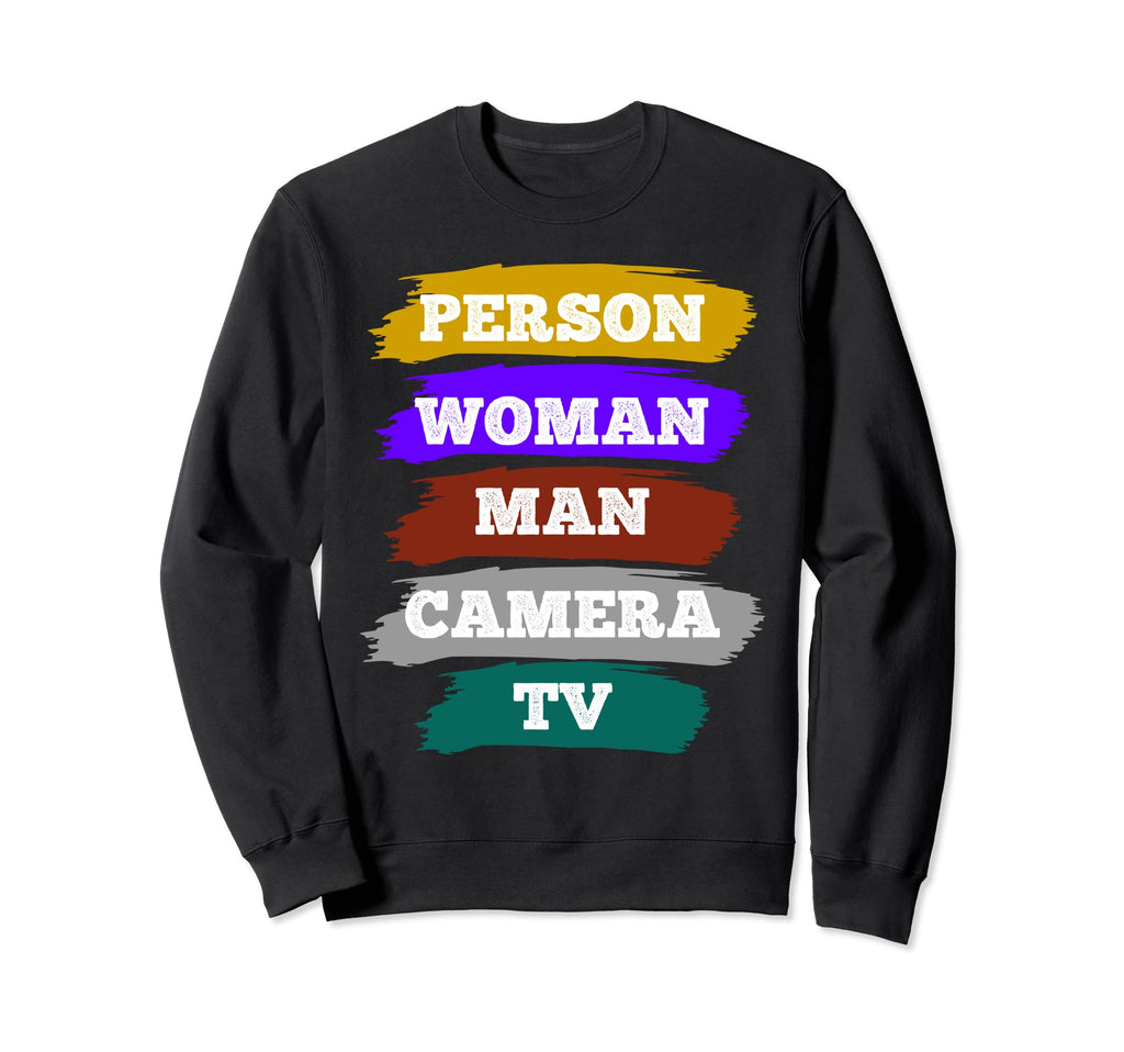 Person Camera Tv Sweatshirt - Aesthetic Graphic for Adults - T-Shirt, Sweatshirt, Hoodie