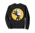 Movie Film Camera Filmmaker Camera Sweatshirt - Unique Graphic Men Women - T-Shirt, Sweatshirt, Hoodie