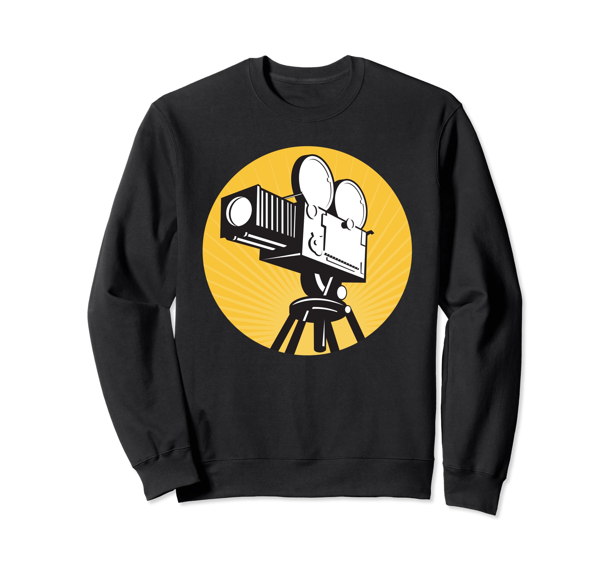 Movie Film Camera Filmmaker Camera Sweatshirt - Unique Graphic Men Women - T-Shirt, Sweatshirt, Hoodie