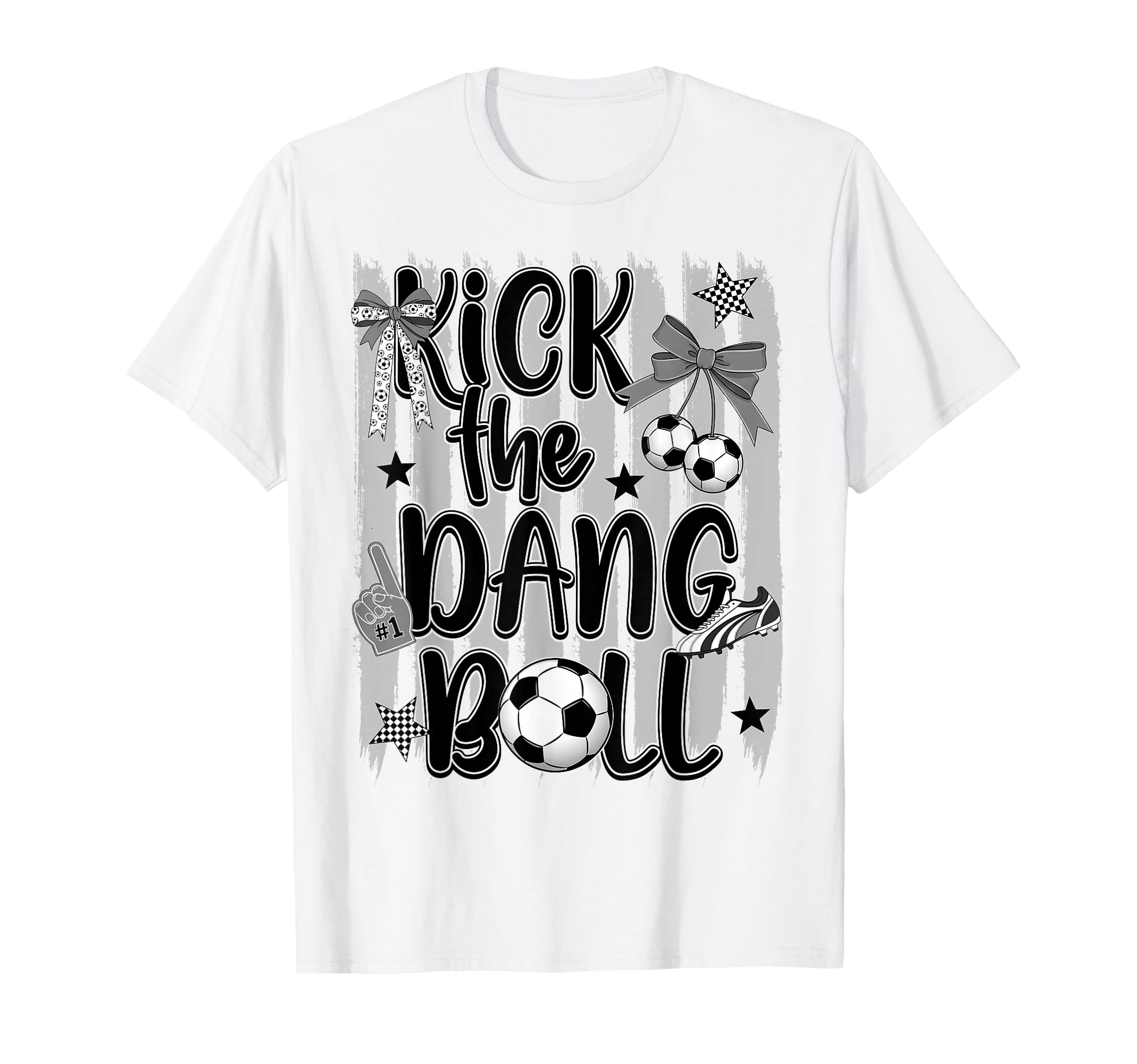 Kick Dang Ball Funny Soccer Game T-Shirt - Fun Novelty Design for Adults - T-Shirt, Sweatshirt, Hoodie