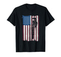 Plumber Distressed American Flag Wrench Gift T-Shirt - Graphic Print Unisex - T-Shirt, Sweatshirt, Hoodie