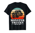 Monster Truck Are My Jam Sunset T-Shirt - Streetwear Style Men Women - T-Shirt, Sweatshirt, Hoodie
