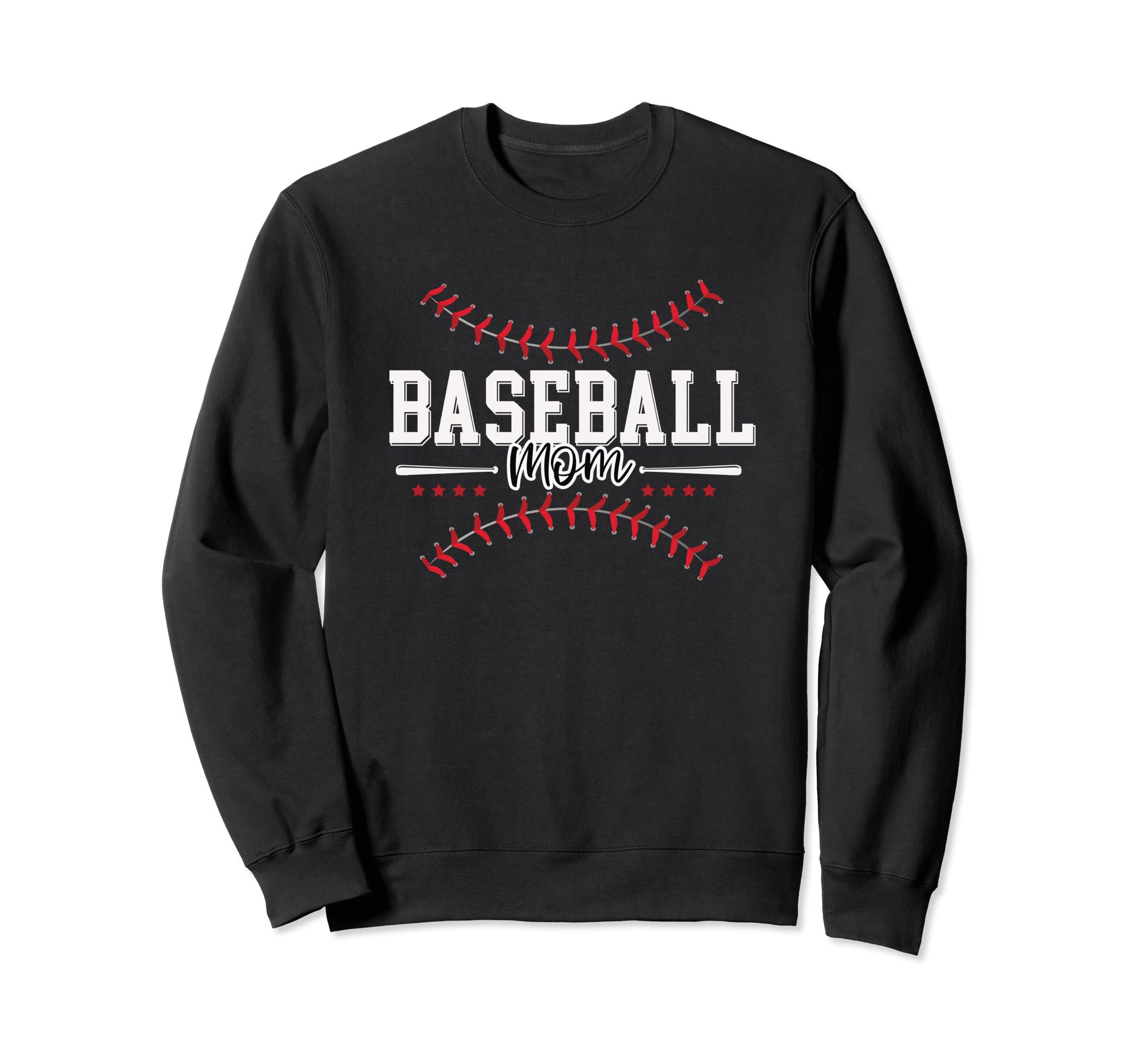 Baseball Mom Sweatshirt - Unique Graphic Unisex - T-Shirt, Sweatshirt, Hoodie