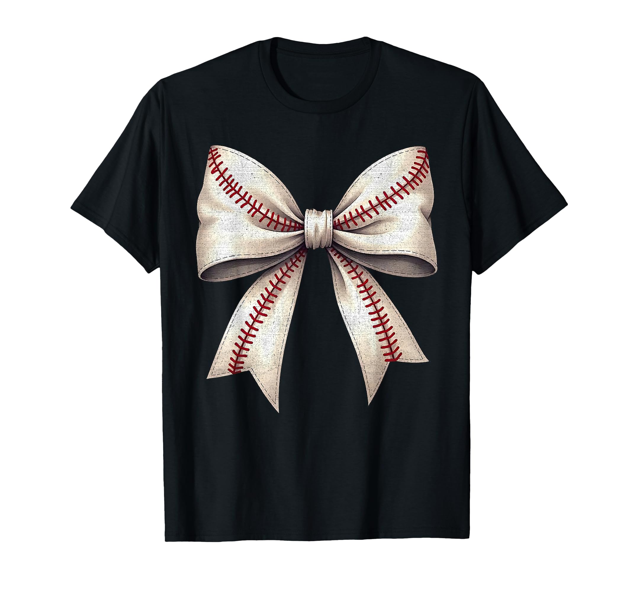 Baseball Bow Baseball Mom T-Shirt - Unique Graphic Unisex - T-Shirt, Sweatshirt, Hoodie